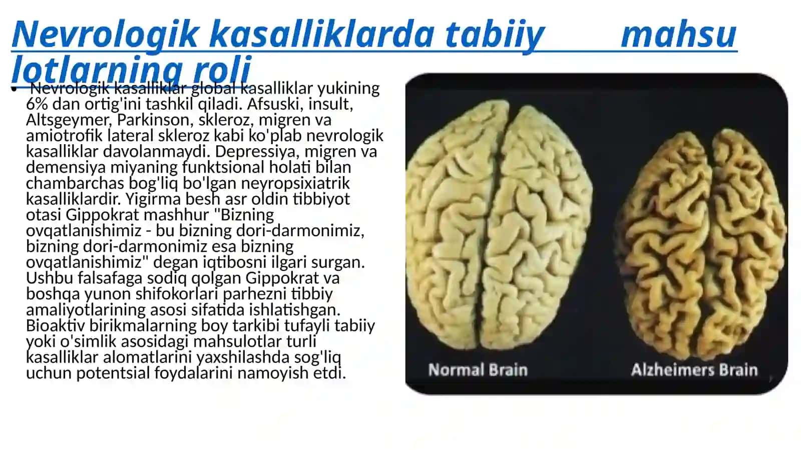 Ruhiy va asab tizimi kasalliklari kelib chiqish mexanizmlarining biokimyoviy aniqlash usullari 3