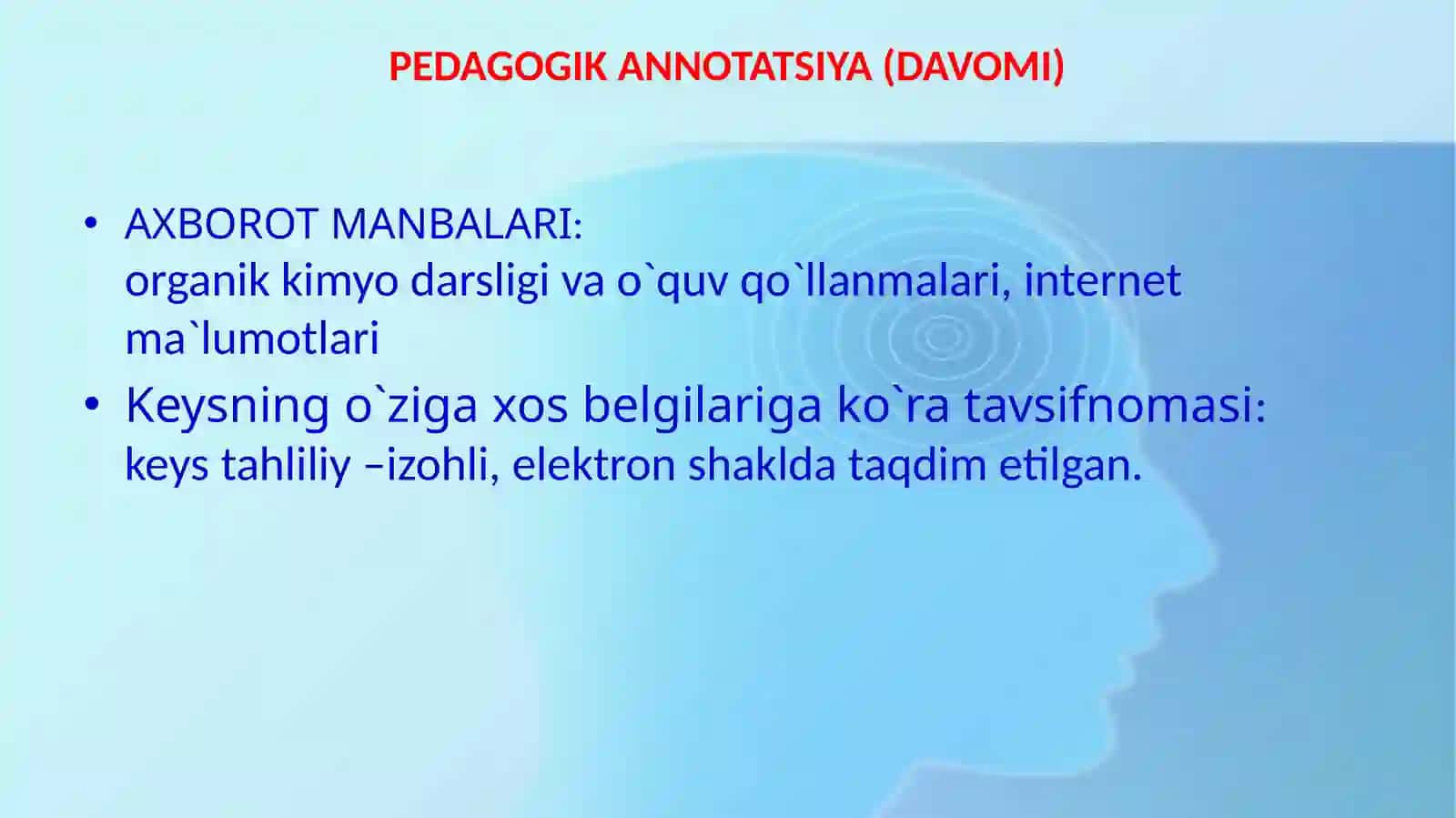 Biologiya fanidagi organik kimyo masalalari 3