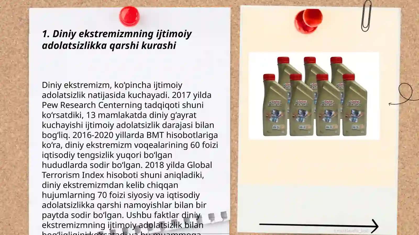Ekstremistik harakatlar õz faoliyatining jamiyatdagi qanday kamchilikni bartaraf etishga qaratilgan Ataullayeva Xosiyat 3