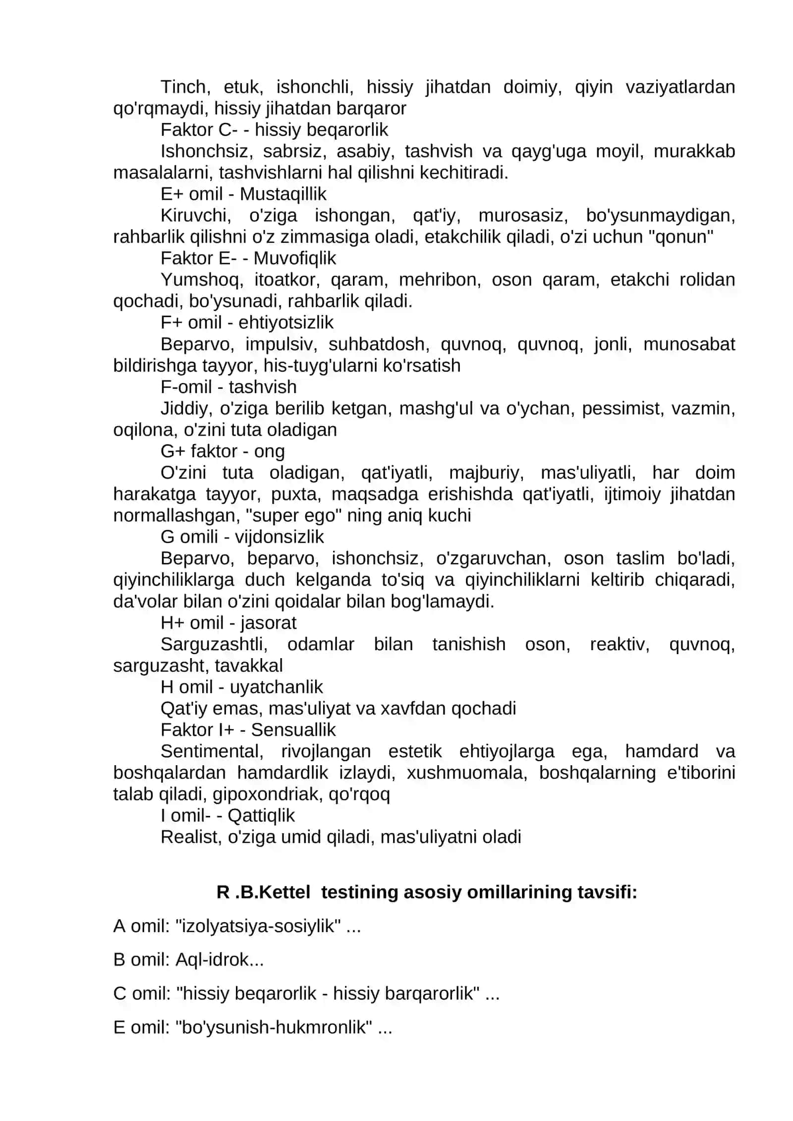 Umumiy psixalogiya fanidan tayyorlagan 1-MUSTAQIL ISHI 3