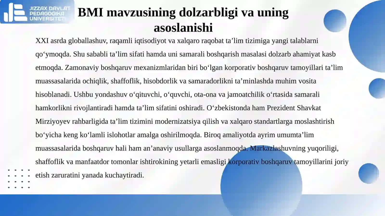 Korporativ boshqaruv tamoyillari 3