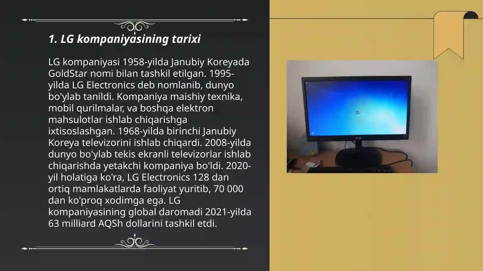 LG kompaniyasining tarixi 3