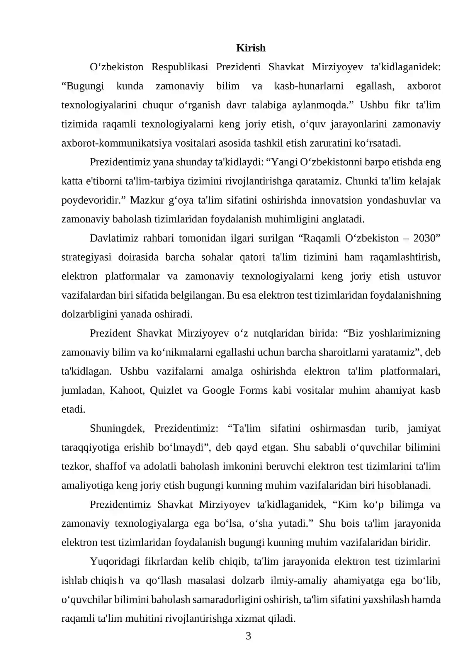 Elektron test tizimlari 3