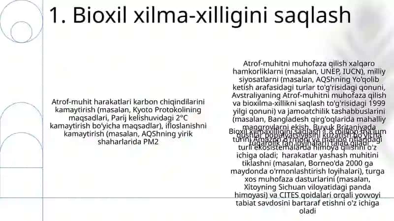 Ekologik amallar va muhit 3