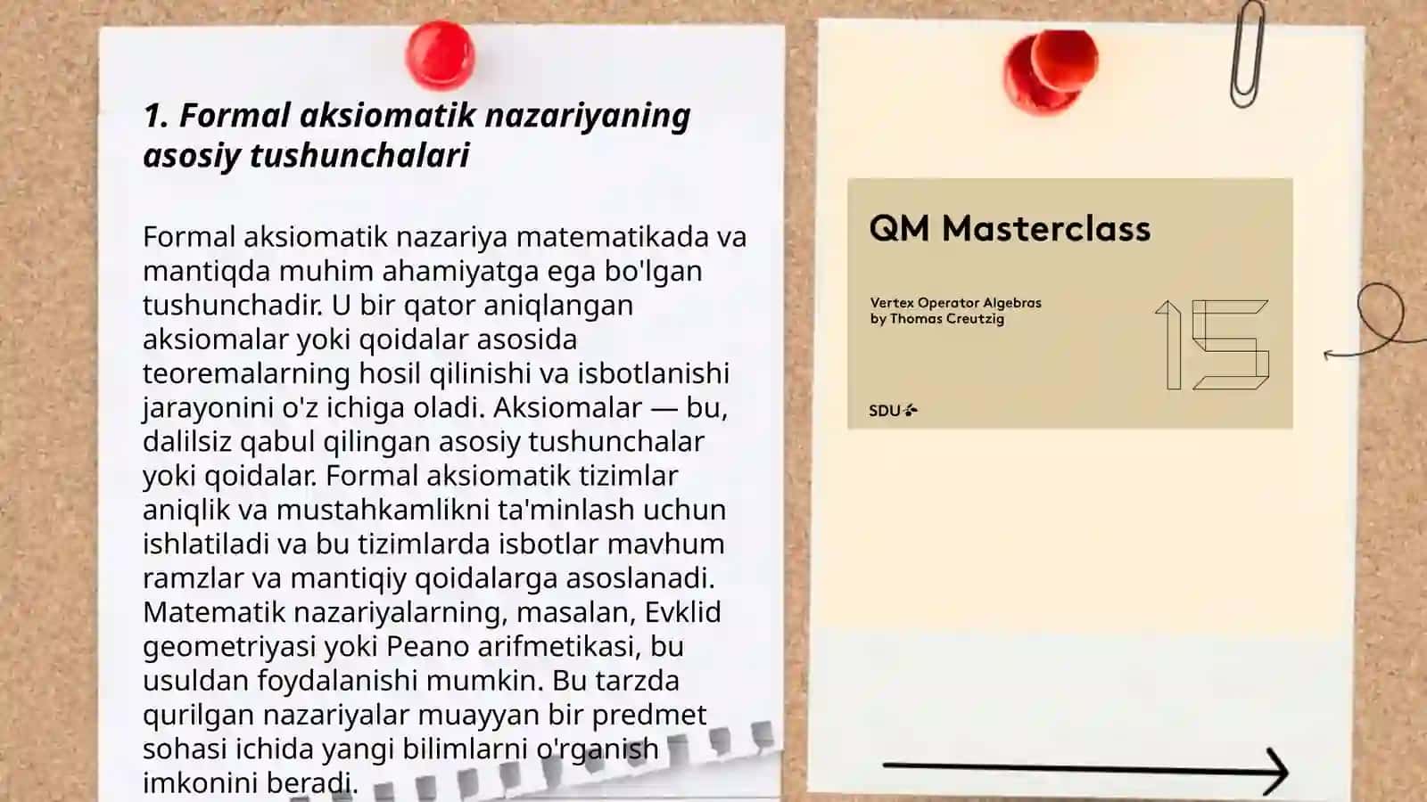 Formal aksiomatik nazariya.Mulohazalar hisobi 3