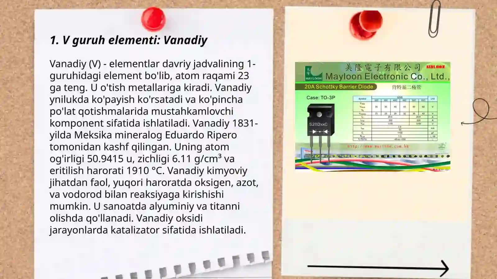 Vanadiyning fizik xossalari 3
