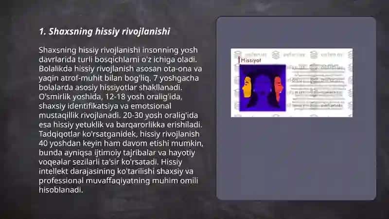 Shaxsning hissiy va irodaviy sohasi 3