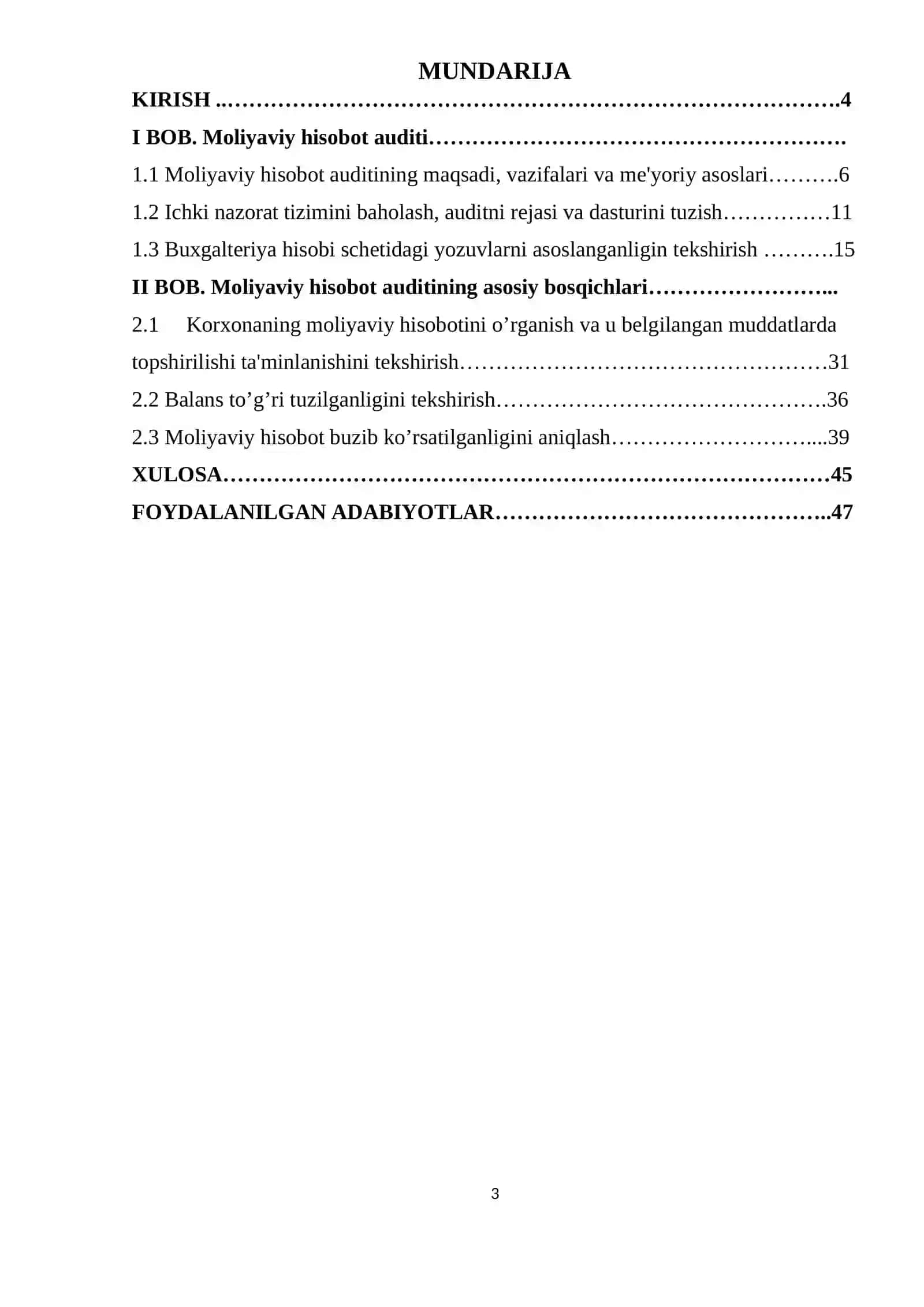 Moliyaviy hisobot auditi va uning asosiy bosqichlari 3