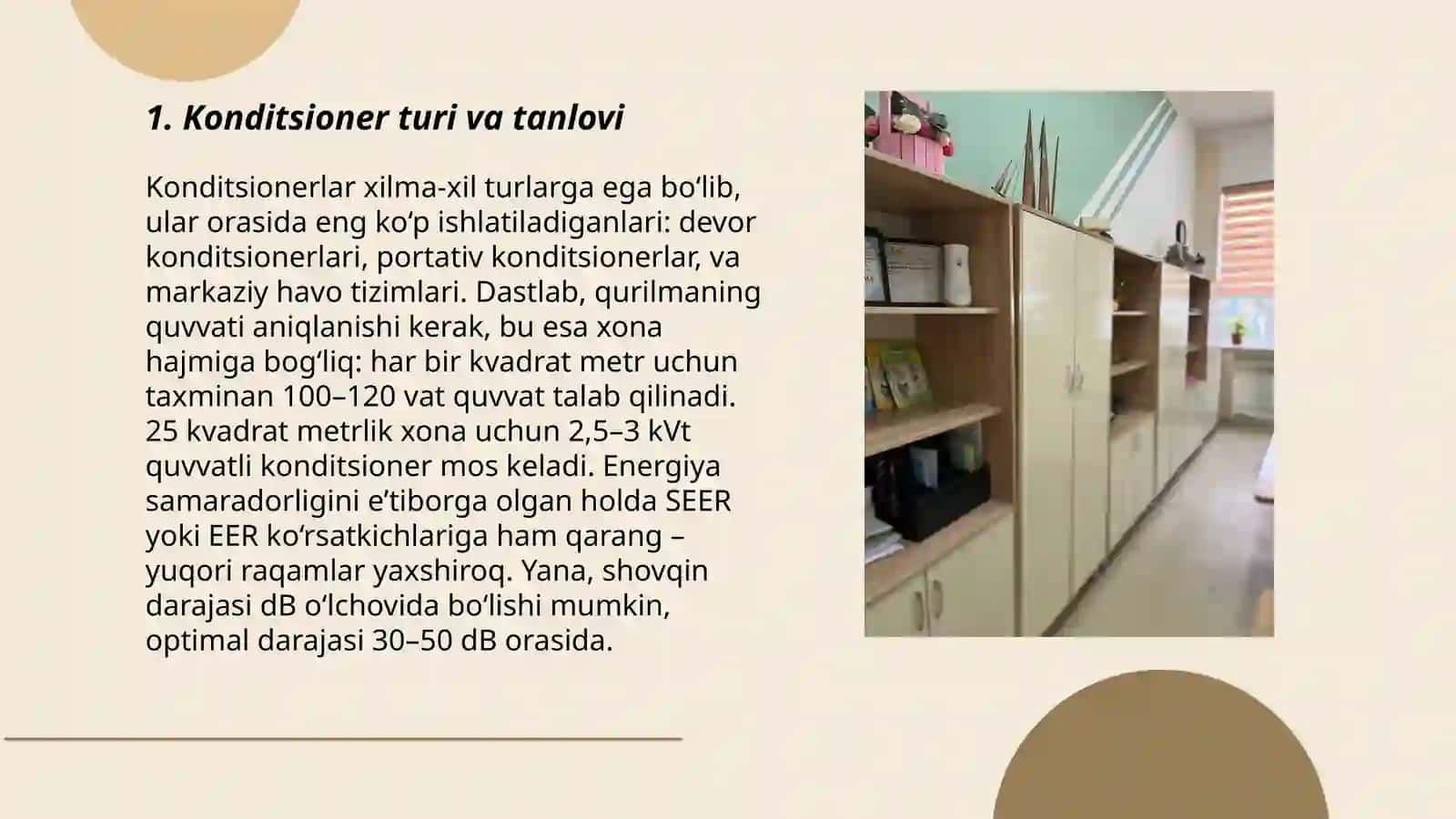 Konditsionerlar 3