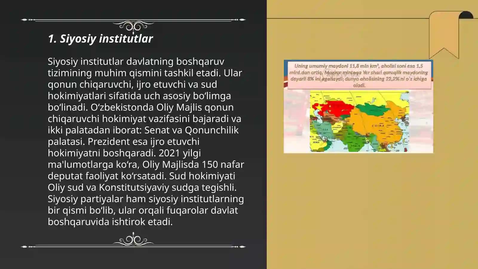 Siyosiy va madaniy muhitlar 3