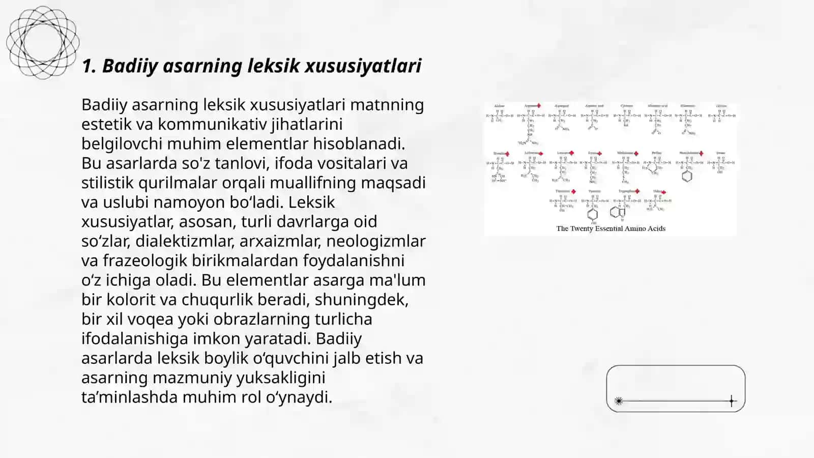 Badiiy asar tilning xususiyatlari 3