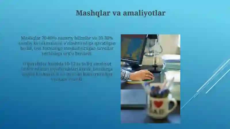 Xalqaro Baholash Dasturiga Tayyorgarlik 3