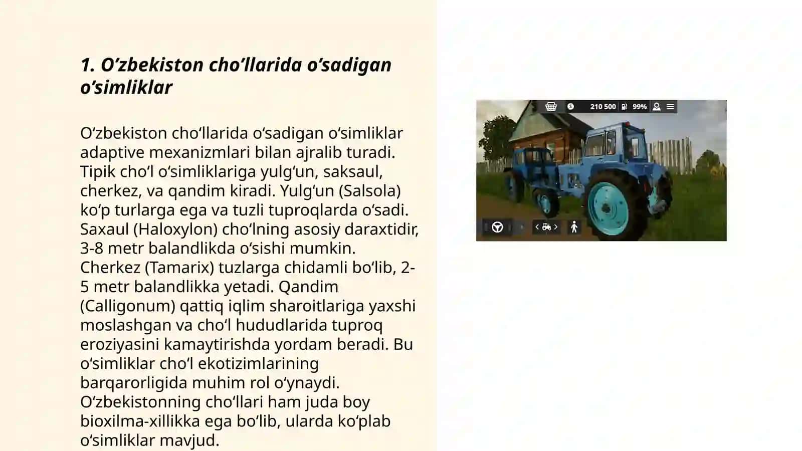 O’zbekistonning tog’, cho’l, dashtlarida o’sadigan o’simliklari 3