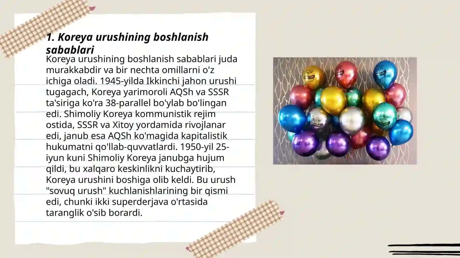 Koreyani ikkiga bo‘linishida AQSH va SSSR ning roli 3