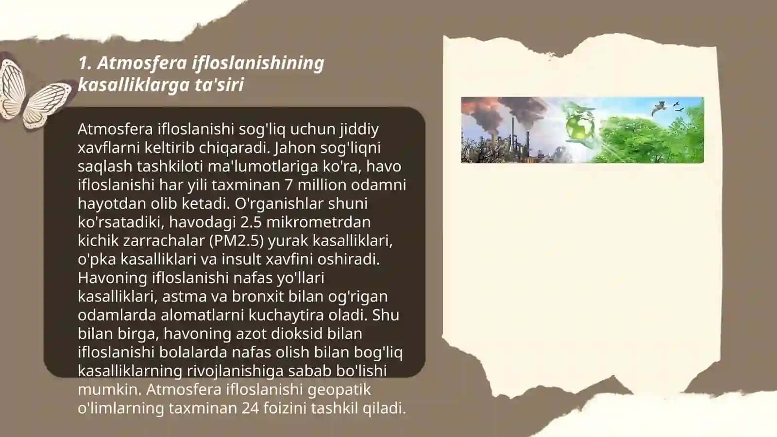 Moslashuv samaradotligi. Kasalliklarning ekologik jihatlari 3