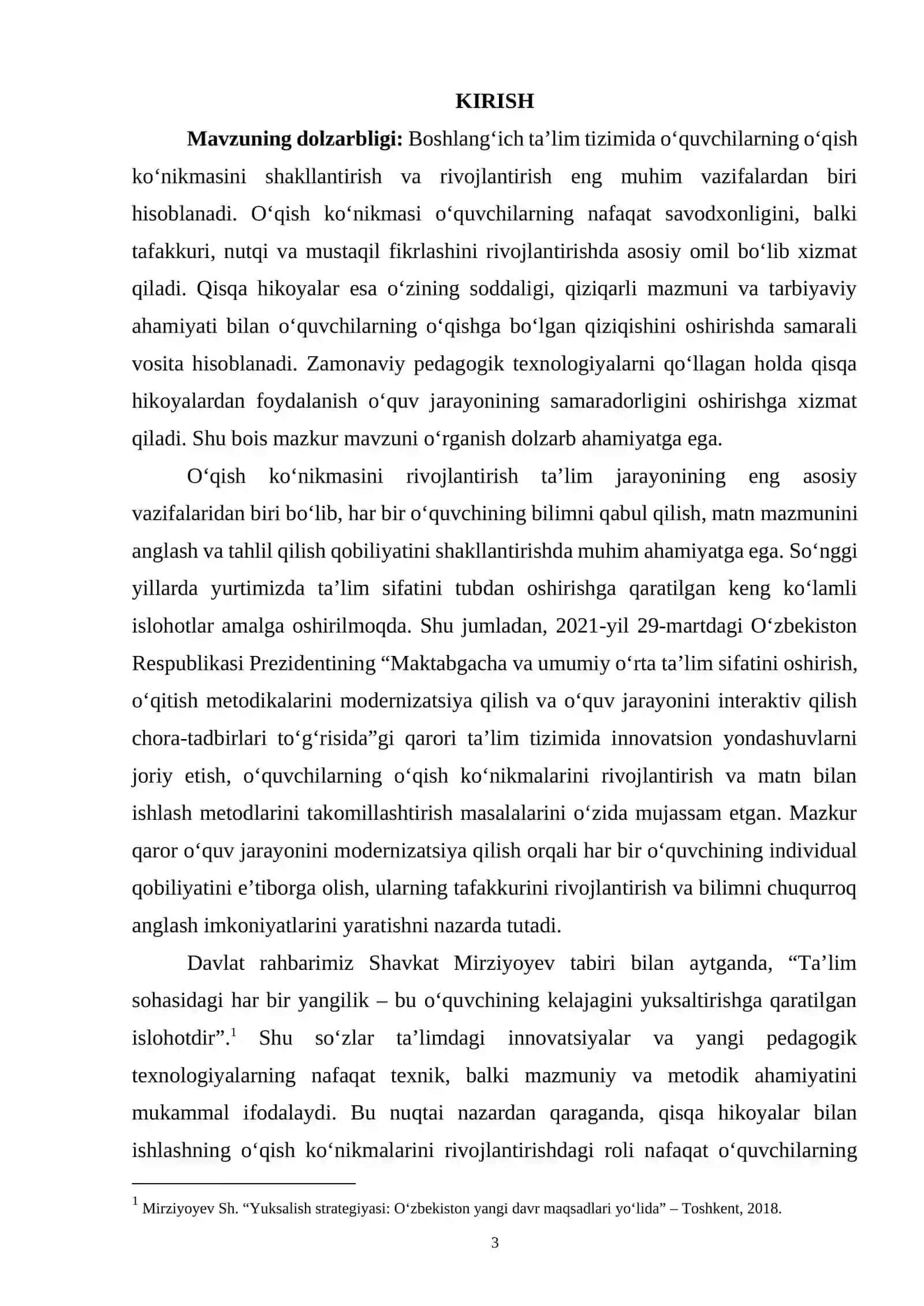 O'Qish Ko'nikmasini Rivojlantirishda Qisqa Hikoyalardan Samarali Foydalinish Usullari va Texnologiyalari 3