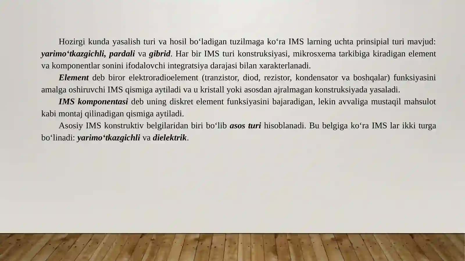 INTEGRAL MIKROSXEMALARNING TUZILISHI VA TEXNOLOGIYASI 3
