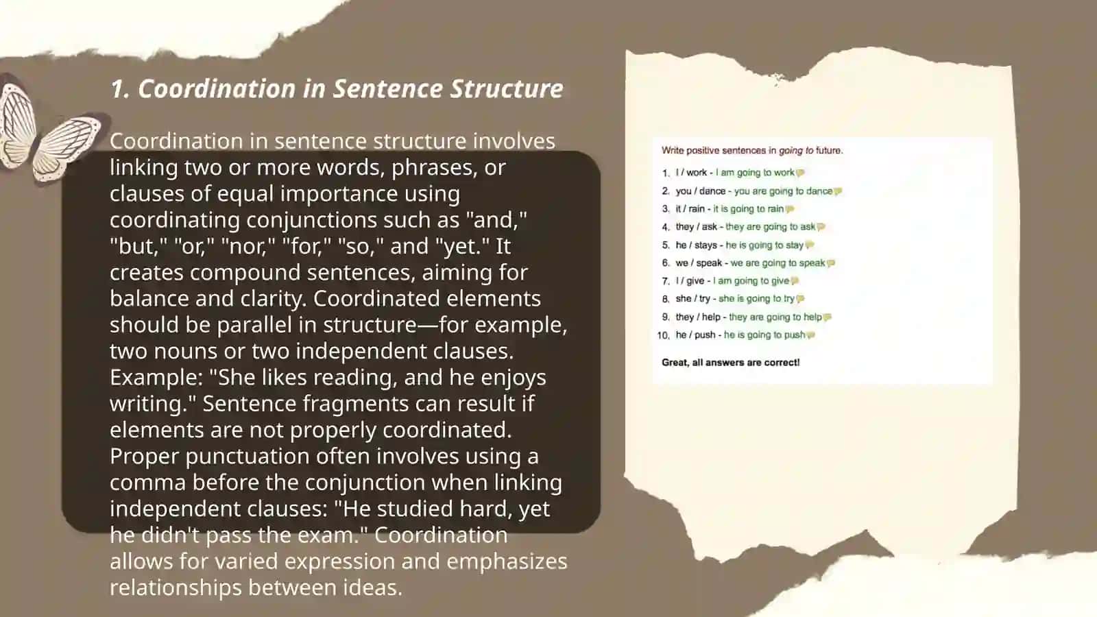 Coordination in Sentence Structure 3