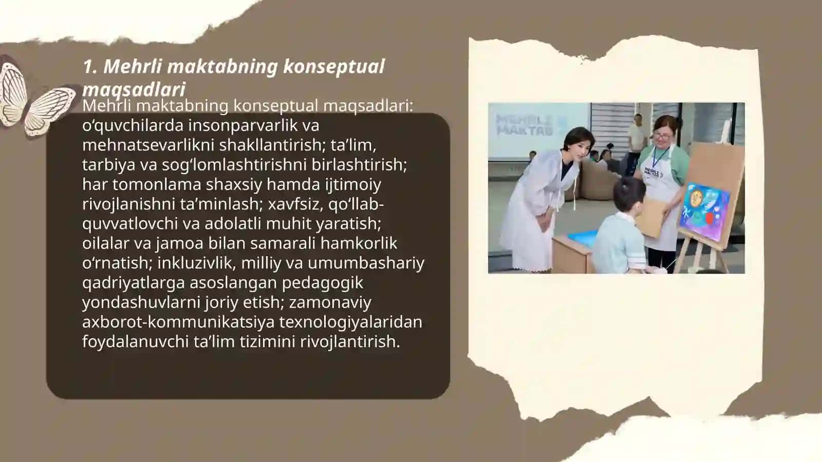 Mehrli maktabning konseptual maqsadlari 3