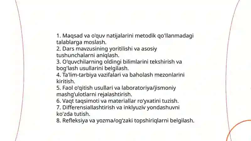 Biologiya o'qigish metodikasi 3