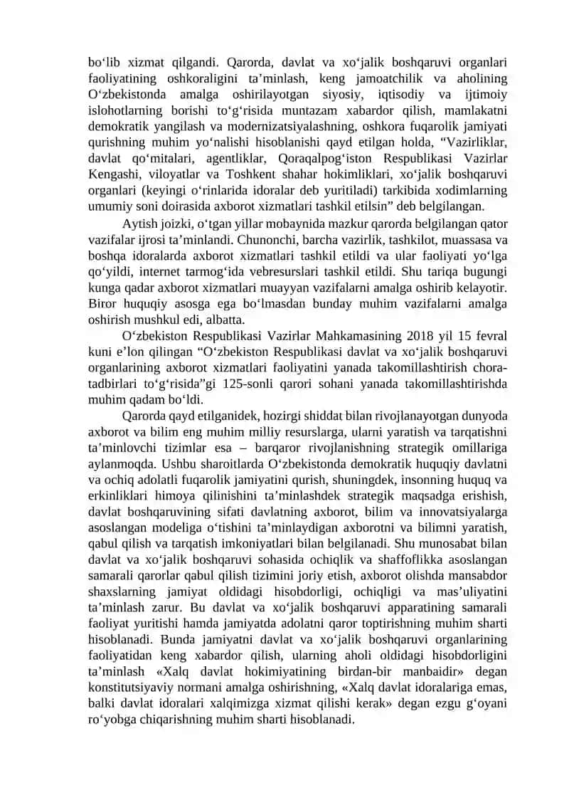 O'ZBEKISTONDA AXBORORT XAVFSIZLIGINI TA'MINLASHNING XUQUQIY ASOSLARI 3
