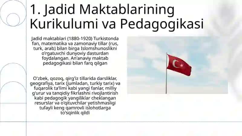 Turkistonda jadidchilik harakati va talim- tarbiya masalalari 3