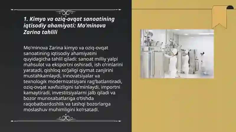 Kimyo va oziq-ovqat 3