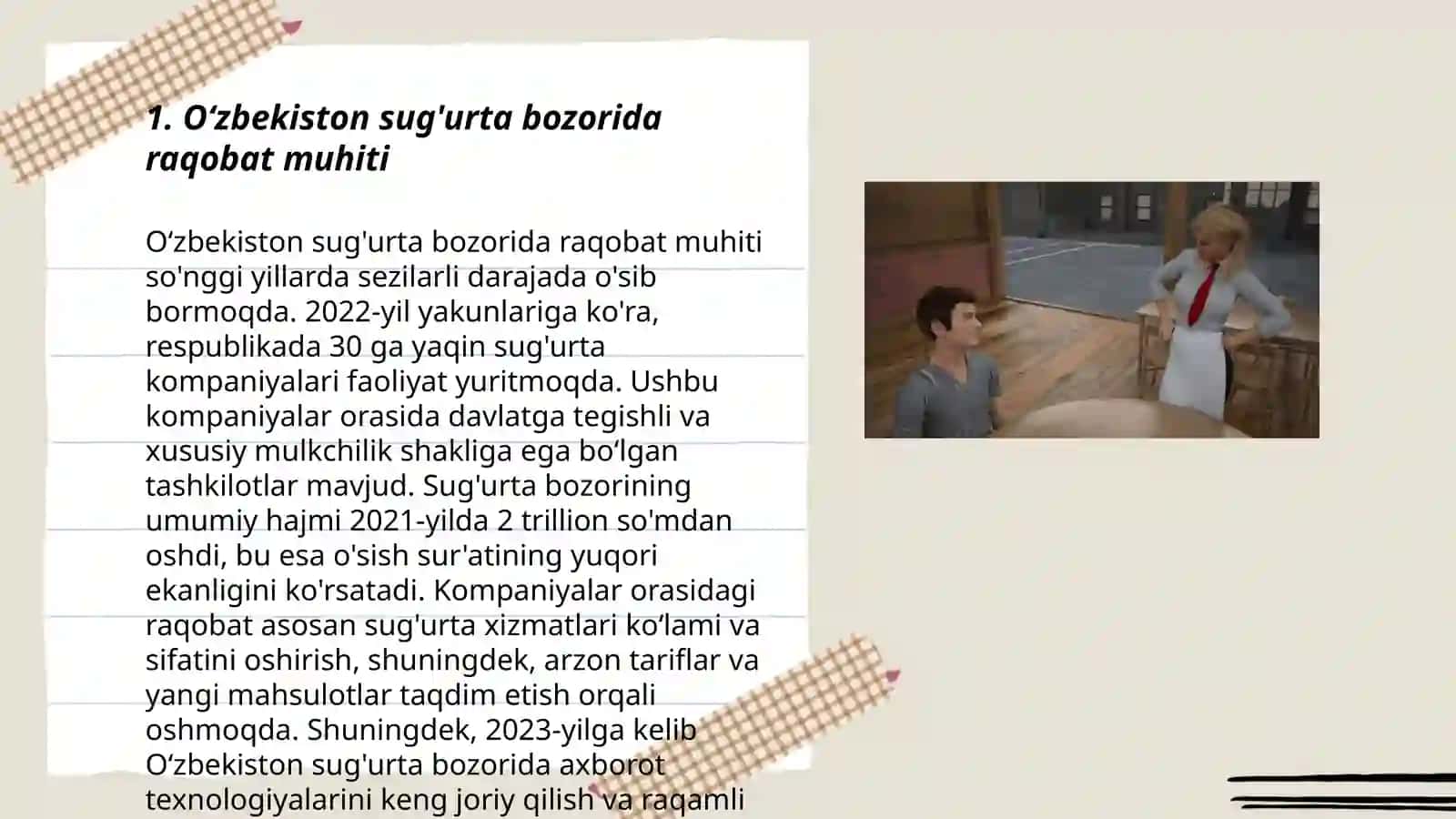 Oʻzbekiston sug‘urta bozoriga raqobat va manapoliyaning ta’siri hamda uning tahlilini takomillashtirish 3
