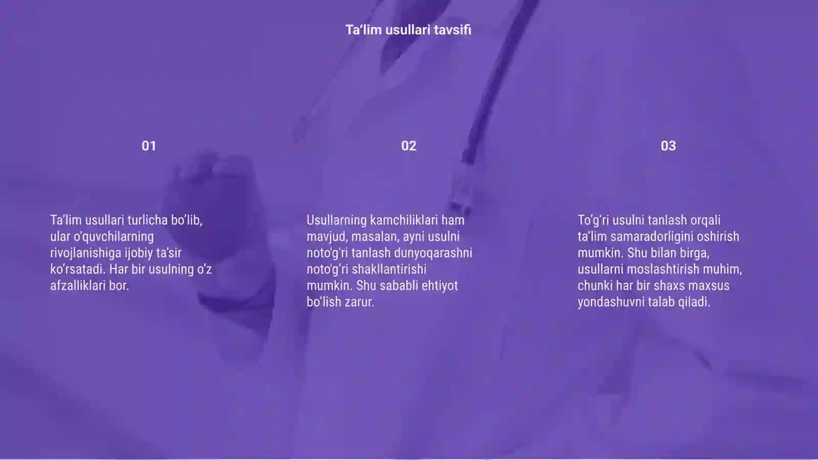 Ta’limning asosiy usullari 3