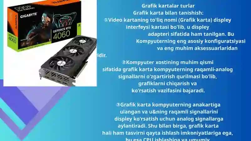GRAFIK KARTA TURLARI VA VAZIFALARI 3