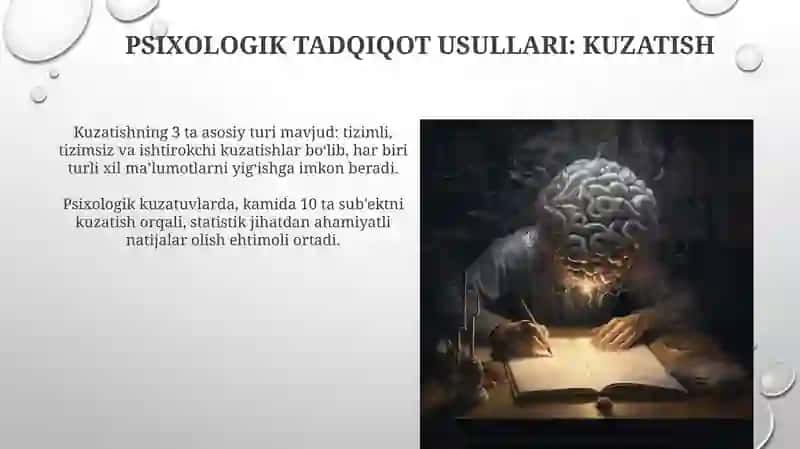 Psixologik tadqiqot usullari 3