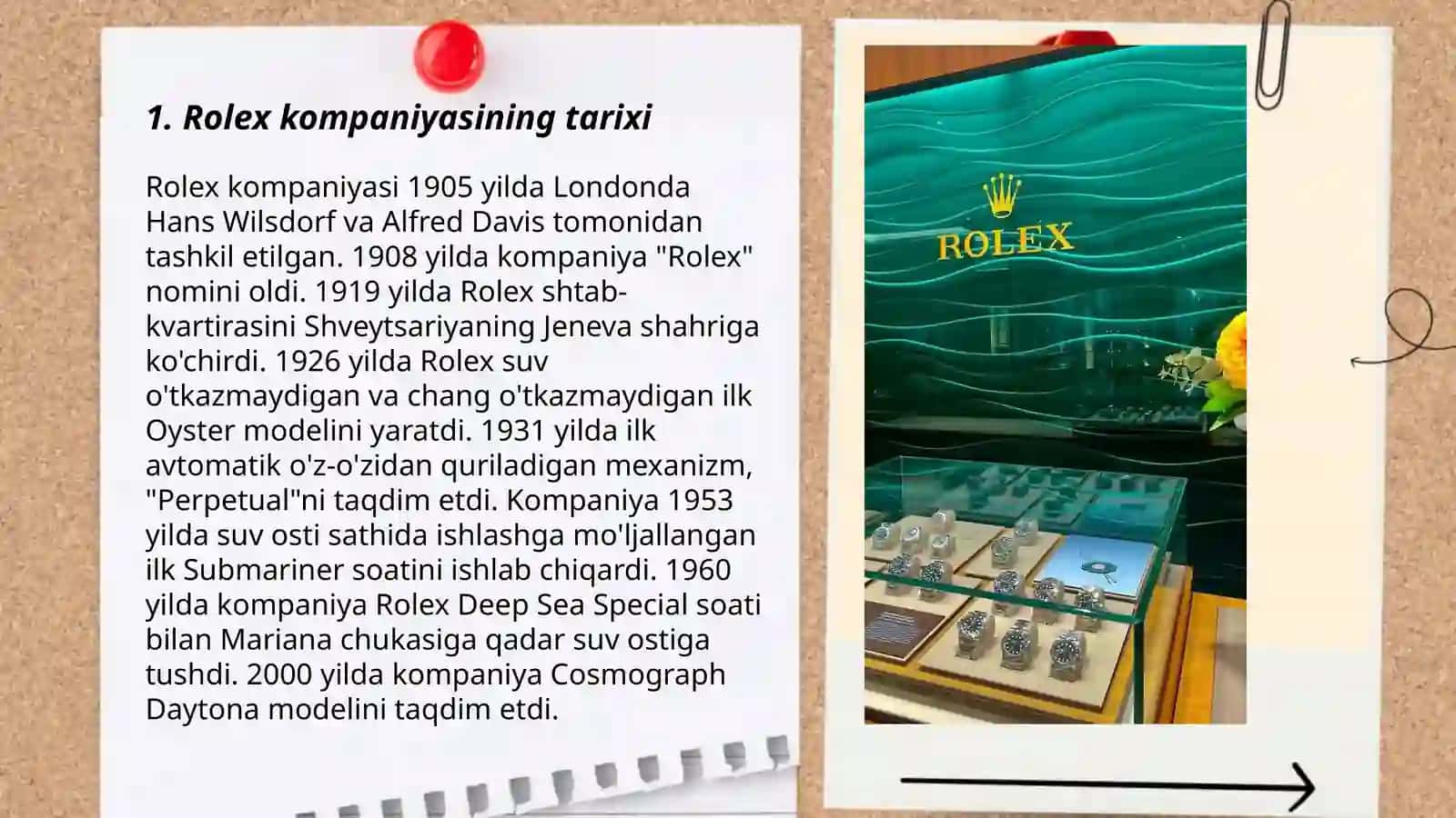 Rolex kompaniyasi 3