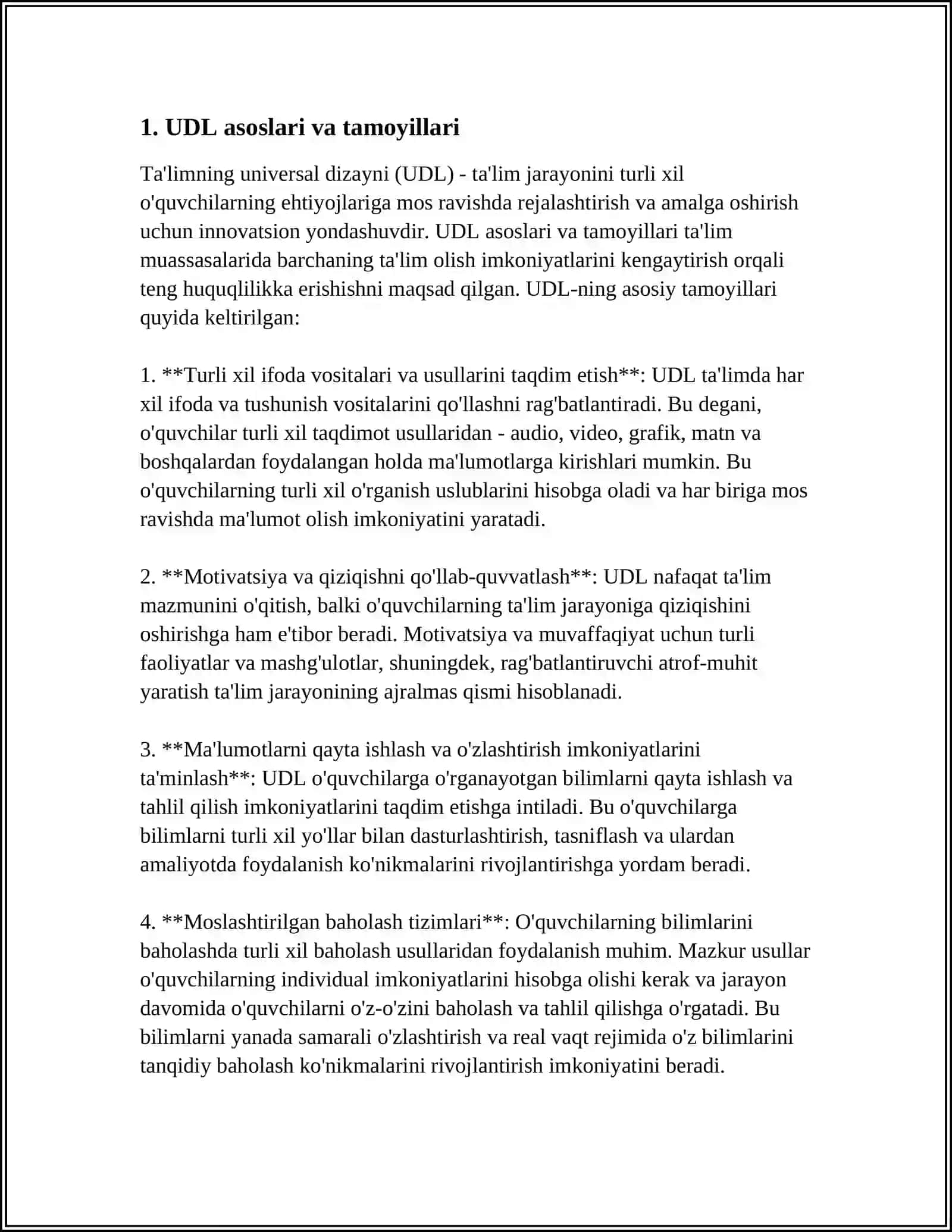 TA'LIMNING UNIVERSAL DIZAYNI VA INDIVIDUAL QO'LLAB-QUVVATLASH DASTURI 3