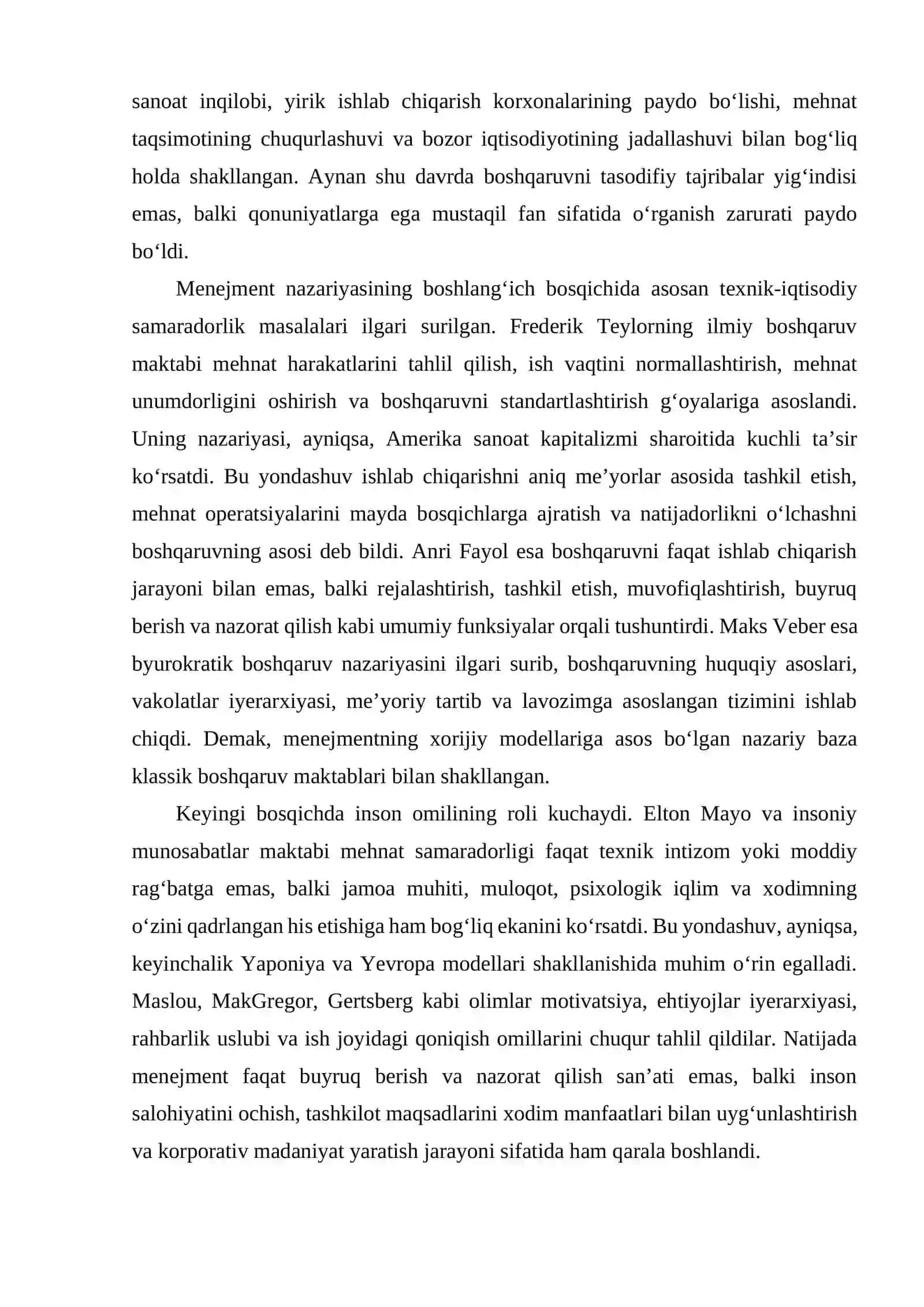 Menejmentning xorijiy modellari 3