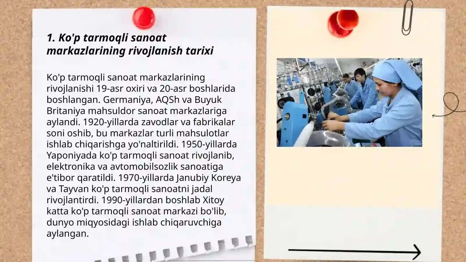 Ko'p tarmoqli yirik sanoat markazlari 3