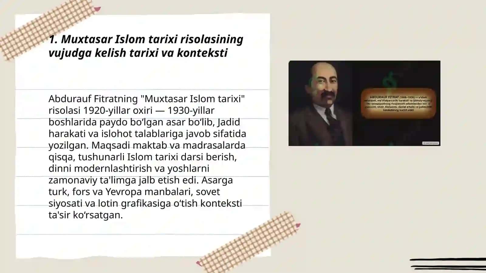 Muxtasar islom tarixi 3