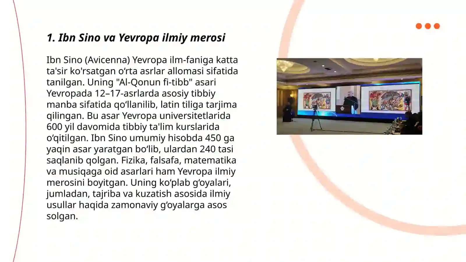 Ibn Sino va Yevropa ilmiy merosi 3