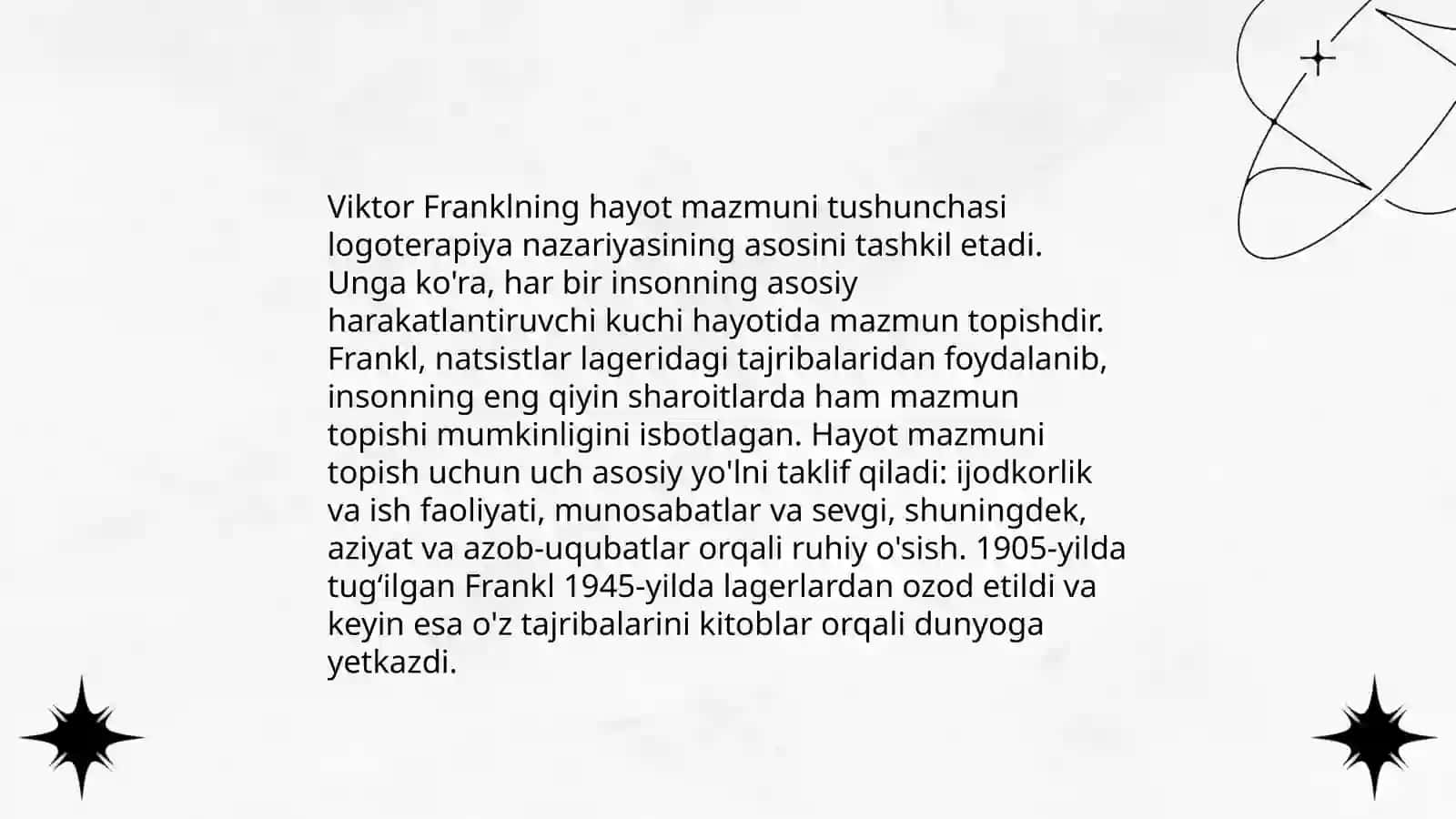 V.Franklning hayot mazmuni toʻgʻrisidagi taʼlimotida dindorlik tushinchasi 3