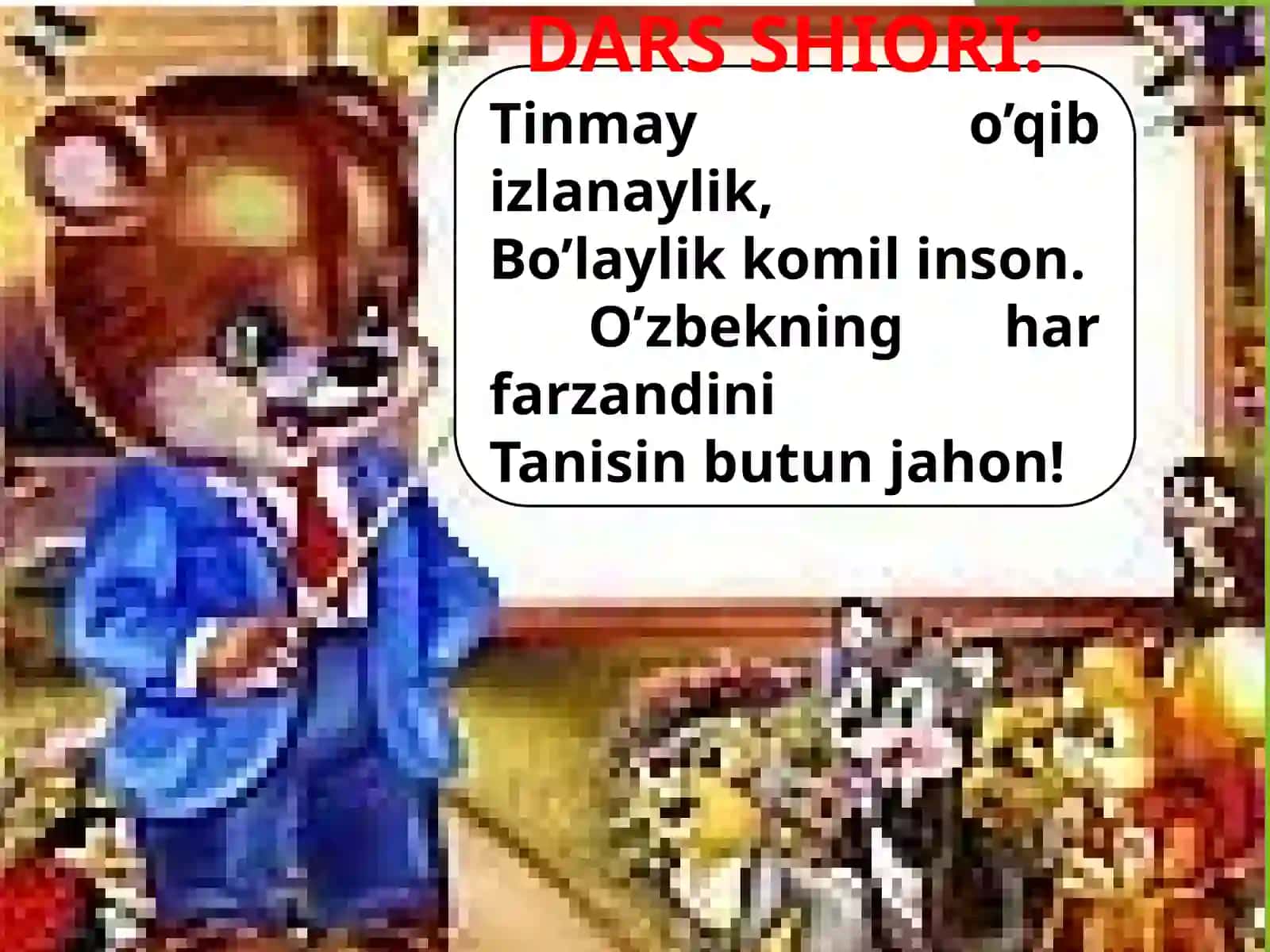 Mavzu:Qafasdagiqushchavako`rshapalak 3