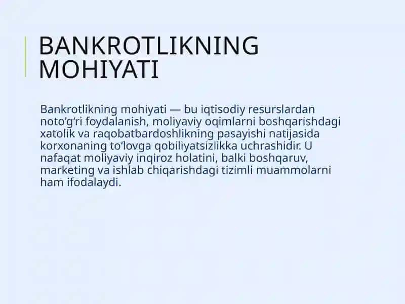 Bankrotlik taqdimot 3