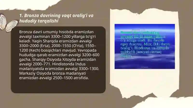 Bronza davri va uning asosiy xususyatlari 3