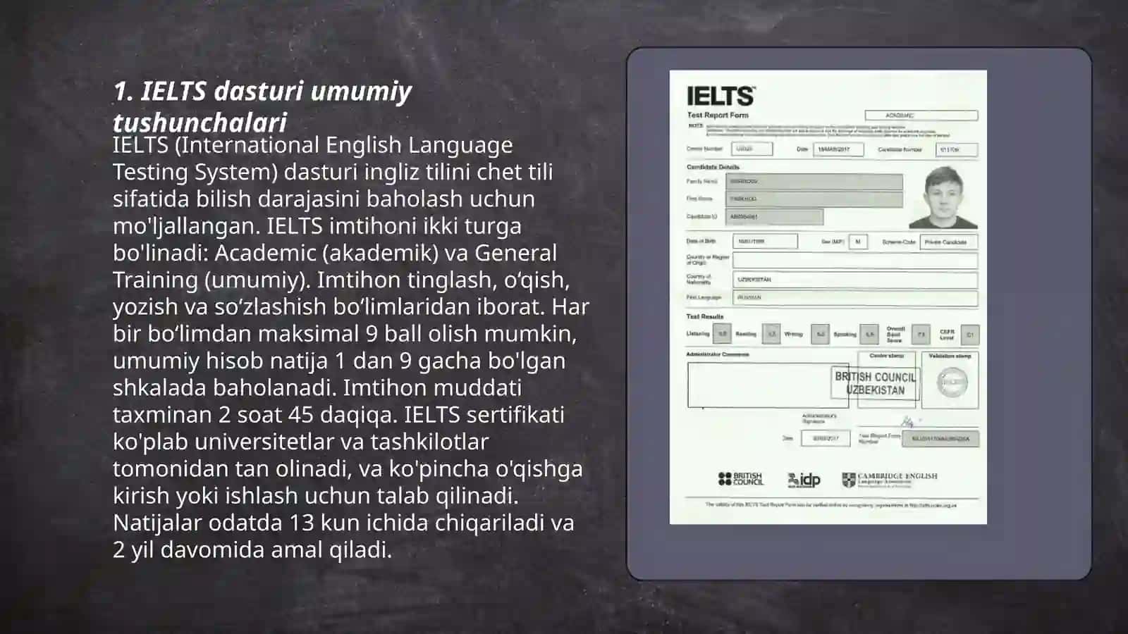 IELTS dasturi haqida 3