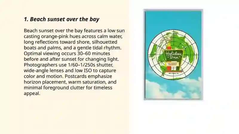 Postcards from holiday resorts 3