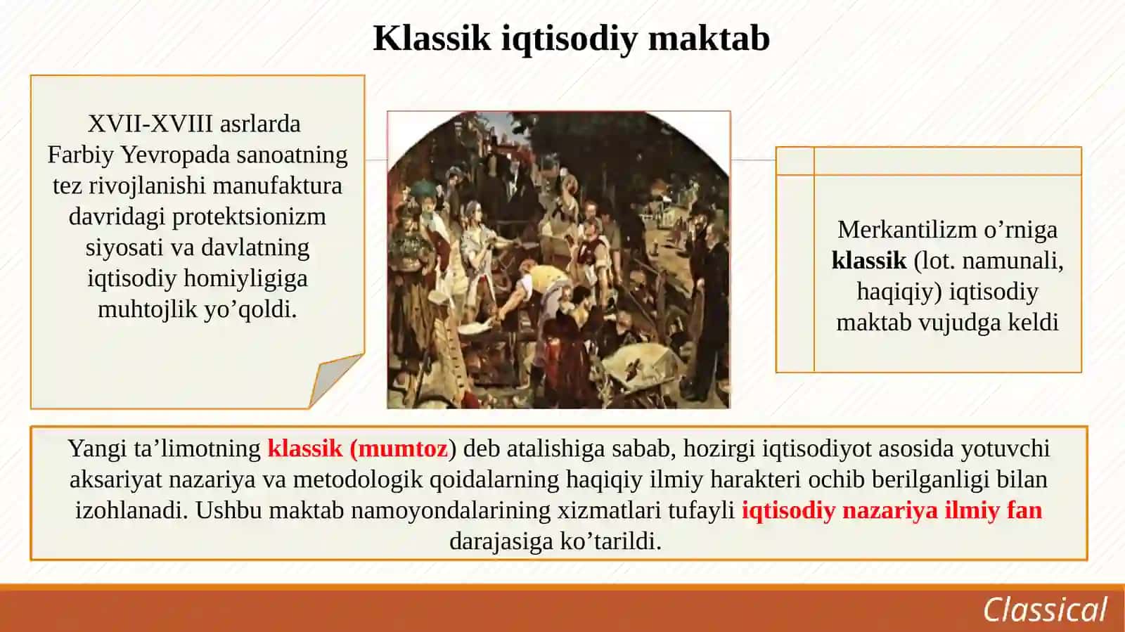 Iqtisodiy ta'limotlar tarixi 3