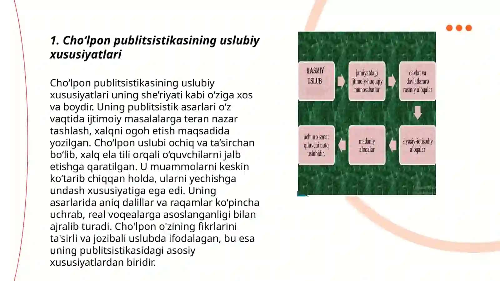 Cho'lp onning publitsistik asarlarini tahlil qilish 3