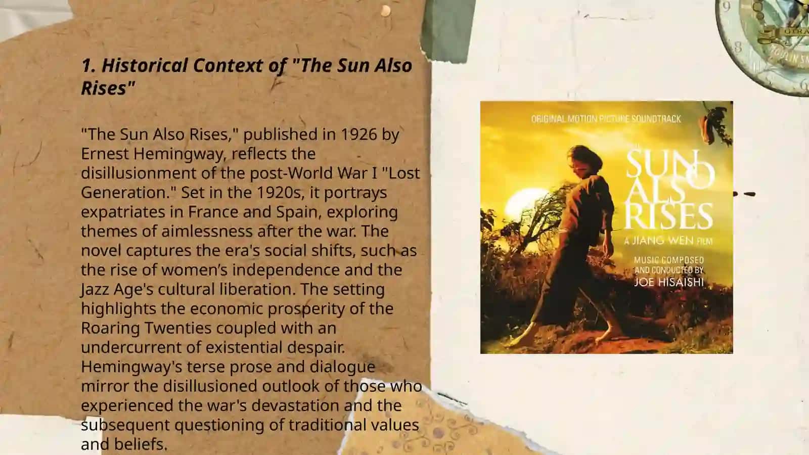 The sun also rises 3