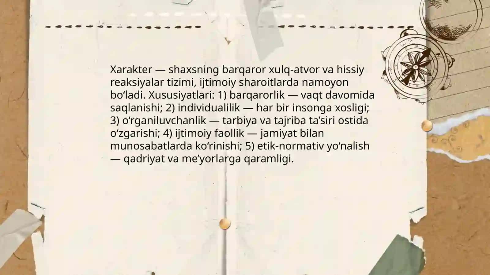 Xarakter 3