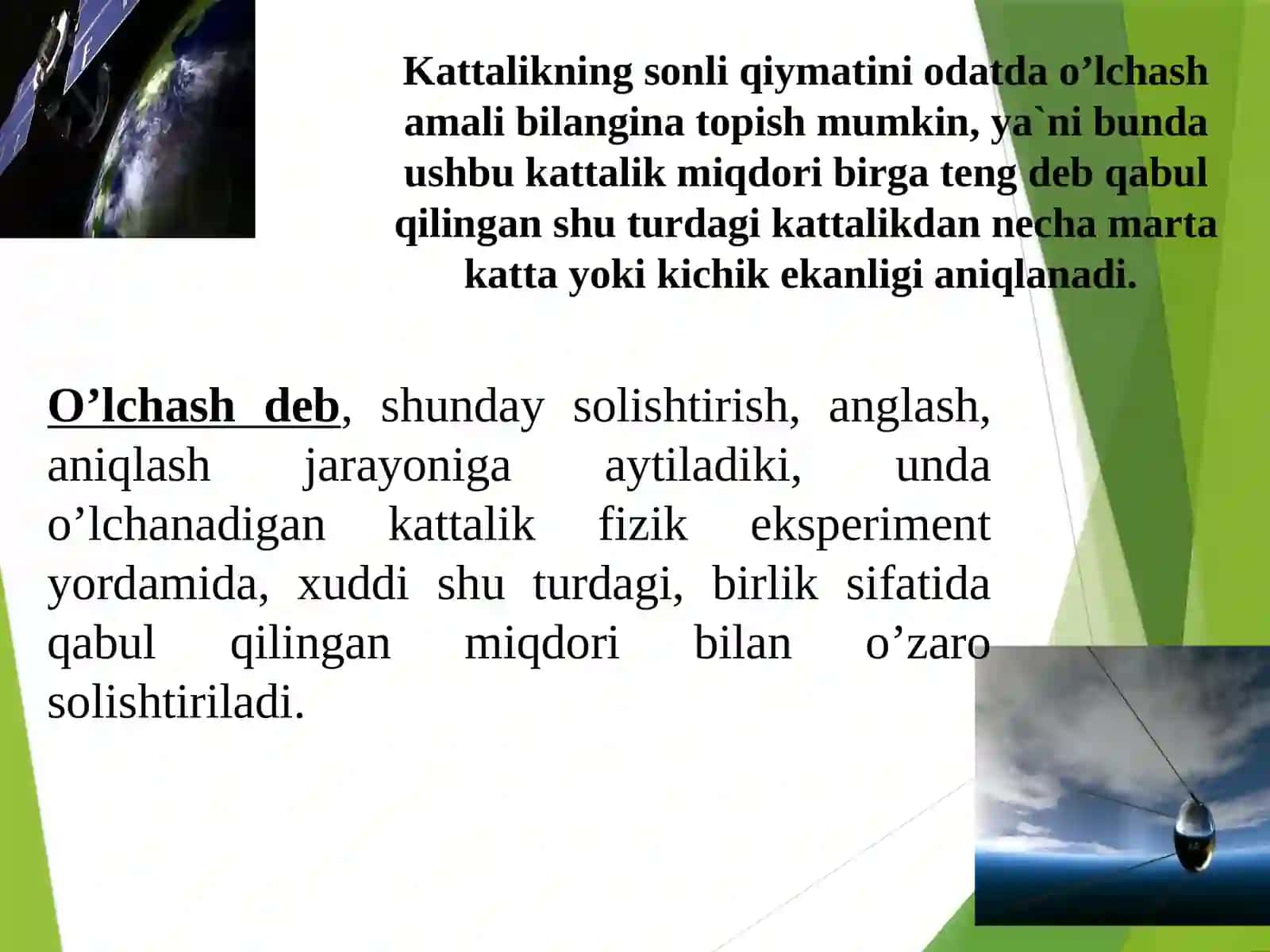 O’LCHASHNING TURLARI VA O’LCHОV USLUBLARI 3