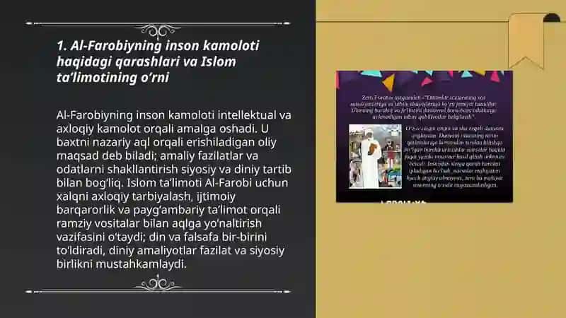 Sharq mutafakkirlarining islom dinining inson kamolotiga ta'siri. 3