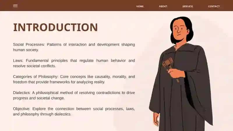 SOCIAL PROCESSES OF LAWS AND CATEGORIES OF PHILOSOPHY: ROLE IN DIALECTICS 3